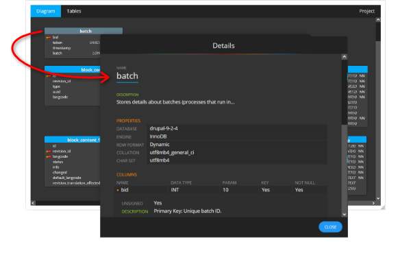 ER diagrams at dbdiagrams.com - interactive